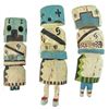 Image 1 : 3 Hand Carved Kachina Figures