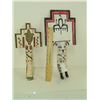 Image 3 : 2 Hand Carved Kachina Figures