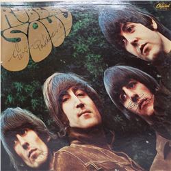Signed Beatles Rubber Soul Album Cover