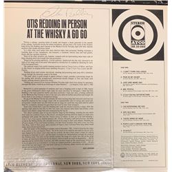 Signed Otis Redding In Person At The Whiskey A Go Go Album Cover