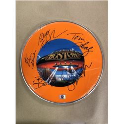 Boston Signed Drumhead
