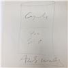 Image 1 : Signed Andy Warhol Campbellâ€™s Soup Sketch