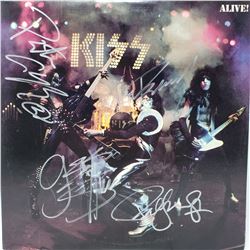 Signed Kiss, Kiss Alive Album Cover