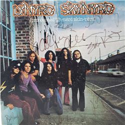 Signed Lynyrd Skynyrd, Pronounced 'LÄ•h-'nÃ©rd 'Skin-'nÃ©rd Album ( Their Debut Album)  Cover