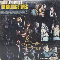 The Rolling Stones Signed Got LIVE If You Want It Album Cover