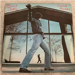 Signed Billy Joel Glass Houses Album Cover