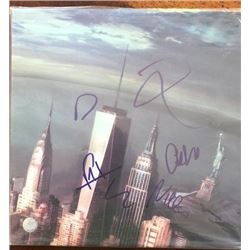 Foo Fighters Signed "Sonic Highways" Album Cover