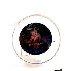 Signed Van Halen - White Drumhead