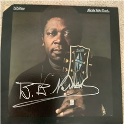 Signed Signed BB King Lucille Talks Back Album Cover