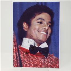 Michael Jackson Signed Photograph