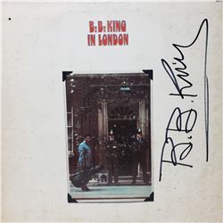 Signed  B.B. King, In London Album Cover