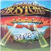 Image 1 : Signed Boston , Don't Look Back Album Cover