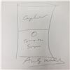 Image 1 : Signed Andy Warhol Campbellâ€™s Soup Sketch