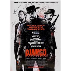 Signed Django Unchained Movie Poster