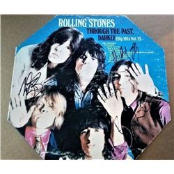 Rolling Stones Signed Album : Through The Past Darkly NPS-3