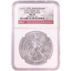 Image 1 : 2011 $1 American Silver Eagle Coin NGC MS70 Early Releases