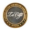 Image 2 : .999 Silver Riviera Hotel & Casino Las Vegas $10 Casino Limited Edition Gaming Token