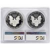 Image 2 : 1986-S & 2016-W $1 Proof American Silver Eagle Coin Set PCGS PR69DCAM