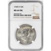 Image 1 : 1948-D Franklin Half Dollar Coin NGC MS64FBL