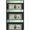 Image 1 : 1929 $5/10/20 Citizens NB Washington, PA CH# 3383 National Currency Notes PCGS VF35PPQ