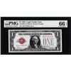 Image 1 : 1928 $1 Legal Tender Note Fr.1500 PMG Gem Uncirculated 66EPQ