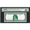 Image 1 : 1929 10 Unit American Bank Note Co. "Test Note" PMG Choice Uncirculated 63EPQ