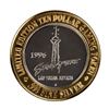 Image 2 : .999 Silver Stratosphere Las Vegas, Nevada $10 Casino Limited Edition Gaming Token