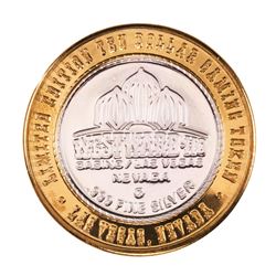 .999 Silver Westward Ho Casino Las Vegas, NV $10 Limited Edition Casino Gaming Token