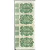 Image 2 : Uncut Sheet of (4) State of Louisiana Baby Bond Obsolete Notes
