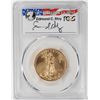 Image 1 : 2016 $25 American Gold Eagle Coin PCGS MS70 First Strike Edmund C. Moy Signature