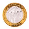 Image 2 : .999 Silver Pioneer Hotel & Gambling Hall $10 Casino Limited Edition Gaming Token