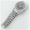 Image 6 : Rolex Mens Stainless Steel Black String Diamond 36MM Datejust Wristwatch