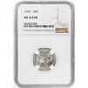 Image 1 : 1941 Mercury Dime Coin NGC MS65FB