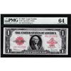 Image 1 : 1923 $1 Legal Tender Note Fr.40 PMG Choice Uncirculated 64