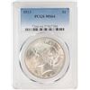 Image 1 : 1923 $1 Peace Silver Dollar Coin PCGS MS64
