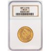 Image 1 : 1895-O $10 Liberty Head Eagle Gold Coin NGC MS61