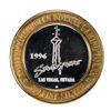Image 2 : .999 Silver Stratosphere Las Vegas, NV $10 Casino Limited Edition Gaming Token