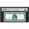 Image 1 : 1929 10 Unit American Bank Note Co. "Test Note" PMG Choice Uncirculated 63EPQ