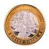 Image 2 : .999 Fine Silver Circus Circus Las Vegas, Nevada $10 Limited Edition Gaming Token