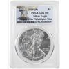 Image 1 : 2016-P $1 American Silver Eagle Coin PCGS Gem BU Struck at the Philadelphia Mint