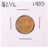 Image 1 : 1905 $2 1/2 Liberty Head Quarter Eagle Gold Coin