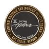 Image 1 : .999 Silver Hilton Las Vegas, Nevada $10 Casino Limited Edition Gaming Token