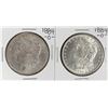 Image 1 : Lot of (2) 1884-O $1 Morgan Silver Dollar Coins