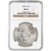 Image 1 : 1885-O $1 Morgan Silver Dollar Coin NGC MS65