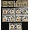 Image 1 : Lot of (7) Assorted Date Twenty-Five Cents Dominion of Canada Notes