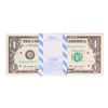 Image 1 : Pack of (100) Consecutive 2013 $1 Federal Reserve STAR Notes Cleveland