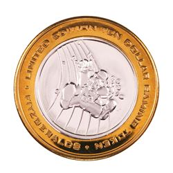.999 Silver Fitzgerald's Casino & Hotel Reno, NV $20 Limited Edition Gaming Token