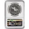 Image 2 : 1792-2017 Half Disme 1 oz. Silver Medal NGC PF70 W/Edmund C. Moy Signature
