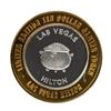 Image 2 : .999 Silver Hilton Las Vegas, Nevada $10 Casino Limited Edition Gaming Token