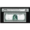 Image 1 : 1929 10 Unit American Bank Note Co. "Test Note" PMG Gem Uncirculated 65EPQ